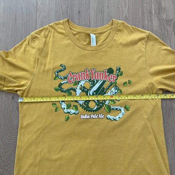 Eddyline Brewery T-Shirt Men Medium Crank Yanker India Pale Ale Beer MTB - Picture 11 of 15